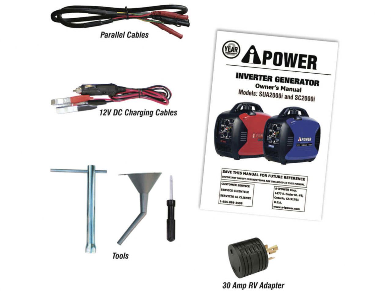A-iPower 2000W Inverter Generator