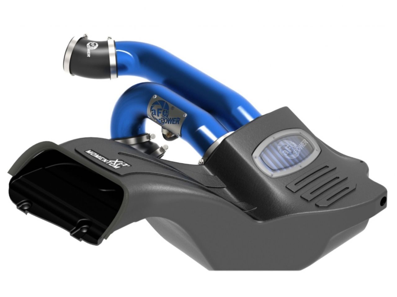 aFe Momentum XP Pro 5R Cold Air Intake System w/ 3 in Blue Intake Tubes