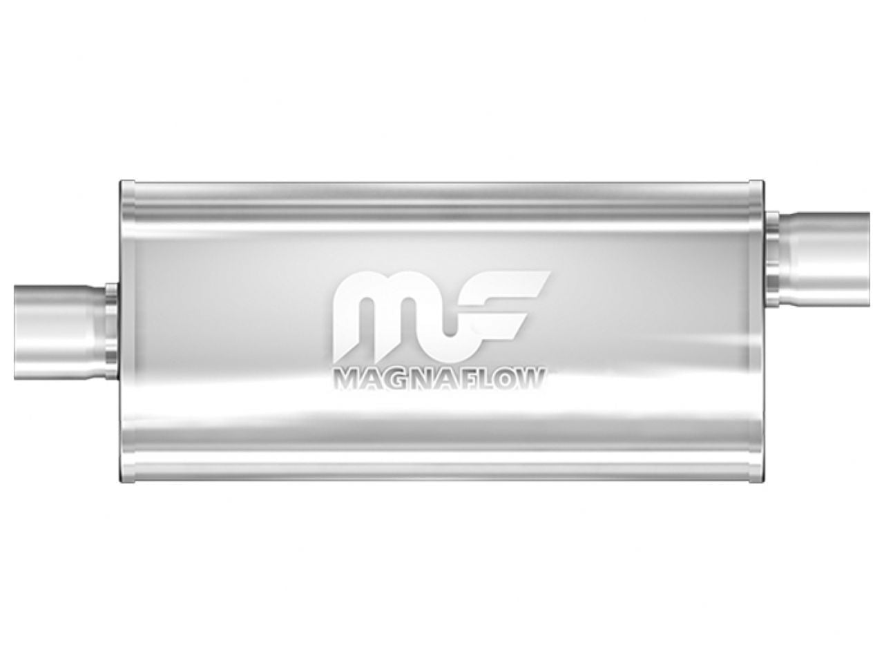 MagnaFlow 5" X 8" Oval Center/Offset Straight Through Performance Muffler