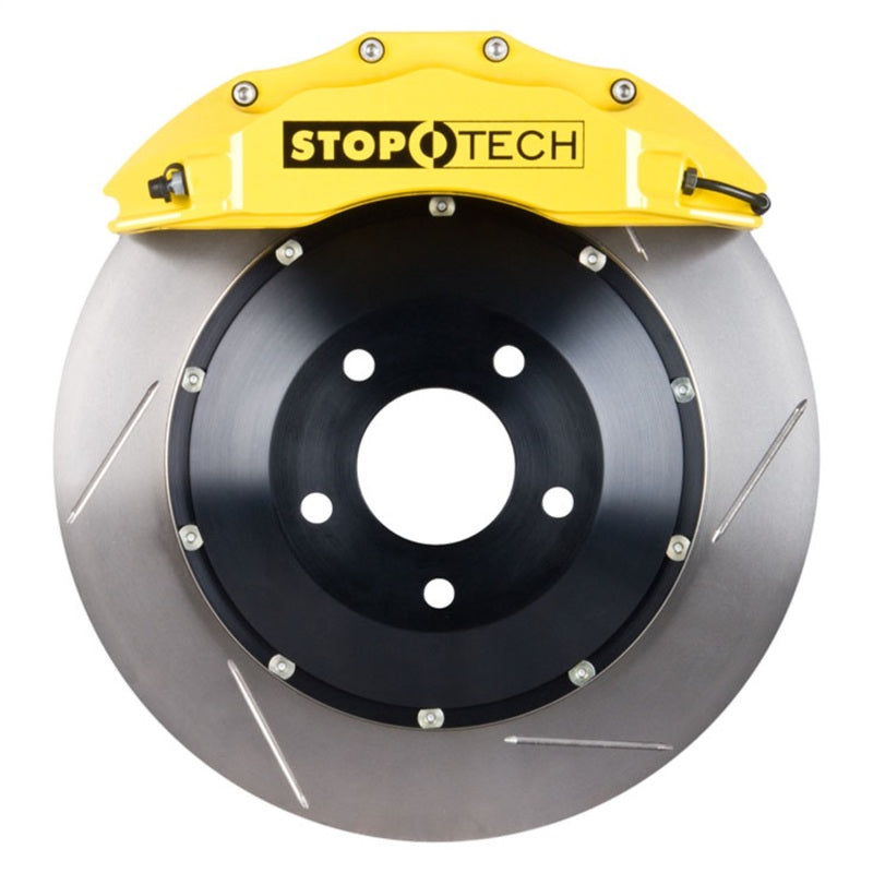 StopTech BMW 12-20 328i Front BBK w/Yellow ST60 Calipers Slotted 355X32mm Rotors 83.B33.6700.81