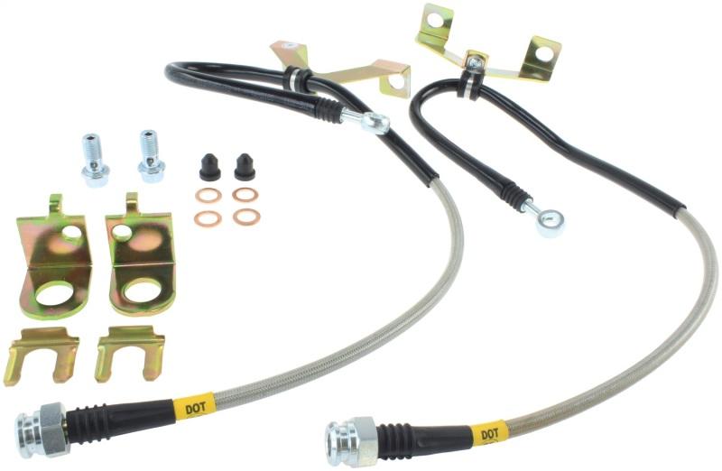 StopTech 95-00 Dodge Viper Stainless Steel Front Brake Line Kit 950.63006 Main Image