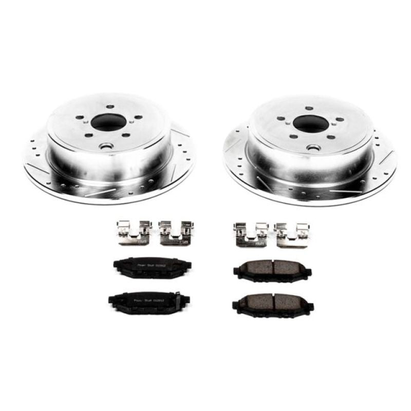 PowerStop PSB Z23 Evolution Kit Brakes, Rotors & Pads Brake Kits - Performance D&S main image