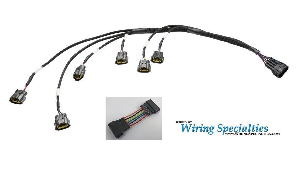 Wiring Specialties RB25 S2 / R34 Smart Coil Harness for R32 RB20 - WS PRO ONLY