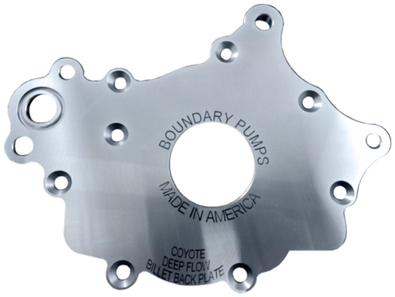 Boundary 2011+ Ford Coyote (All Types) V8 Billet Pump Plate CM-BBP