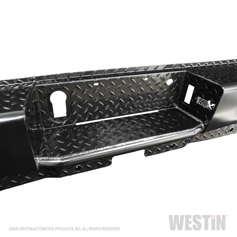 Westin 15-20 Ford F-150 HDX Bandit Rear Bumper - Black 58-341105