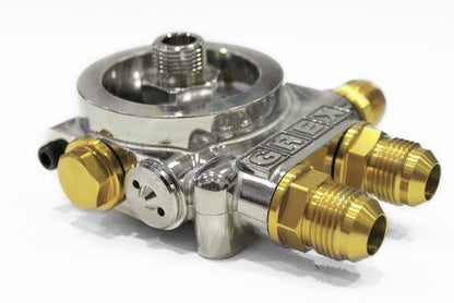Greddy Oil Cooler Filter Block Adapter Type-I - Remote Filter
