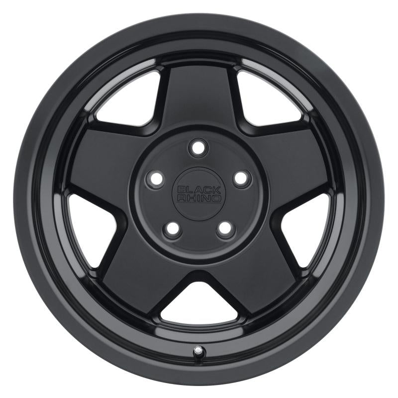 Black Rhino Realm 17x9.5 5x150 ET00 CB 110.1 Semi Gloss Black Wheel 1795RLM005150M10 Main Image