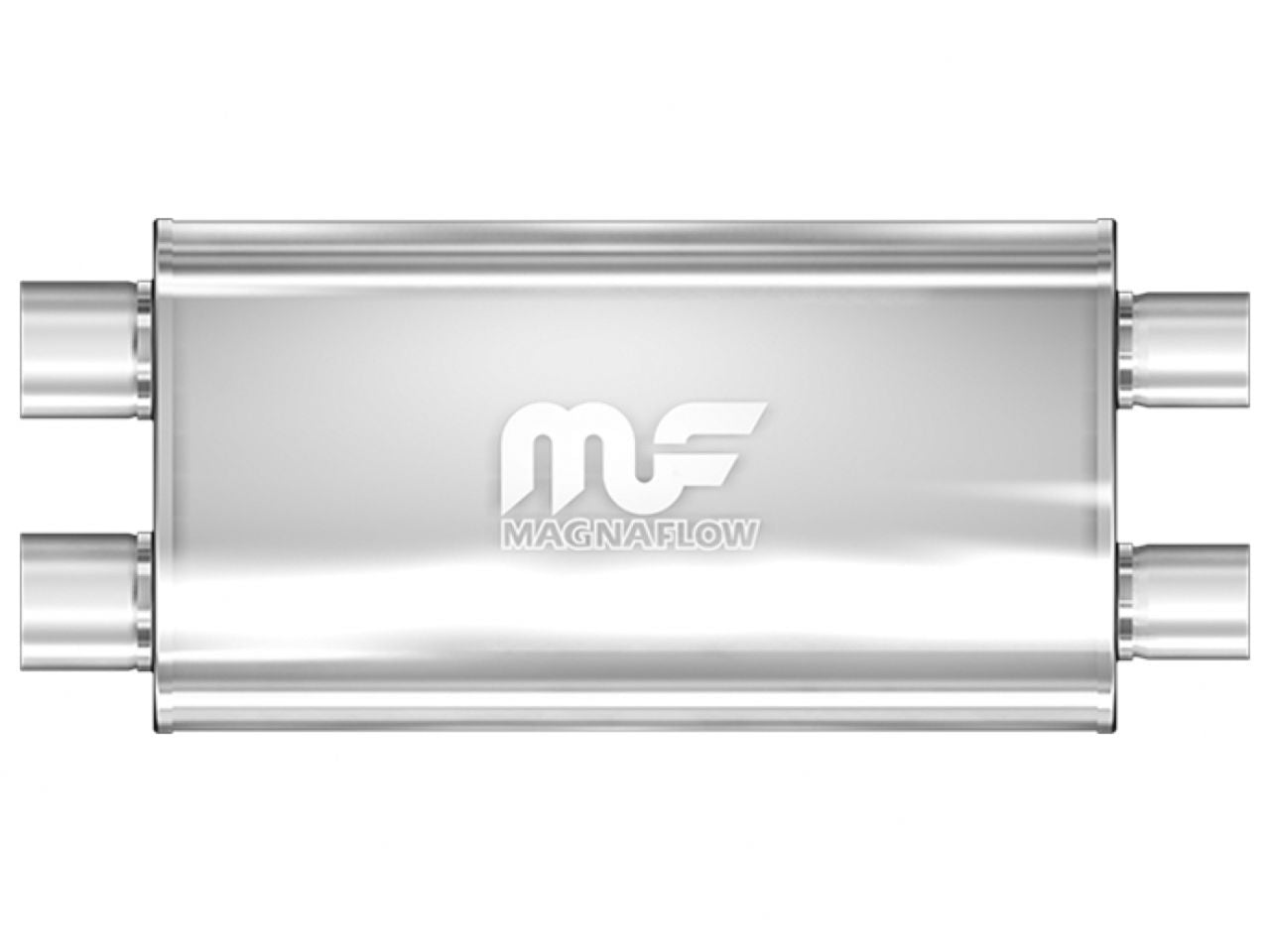 MagnaFlow 5" X 11" Oval Dual/Dual Straight Through Performance Muffler