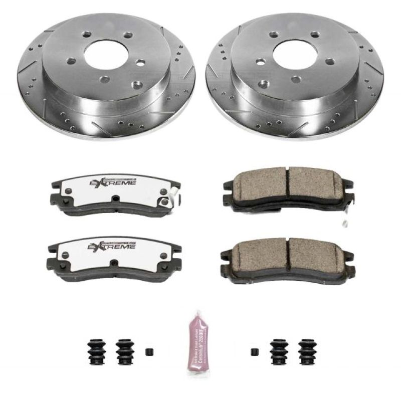 PowerStop PSB Z26 Street Warrior Kit Brakes, Rotors & Pads Brake Kits - Performance D&S main image