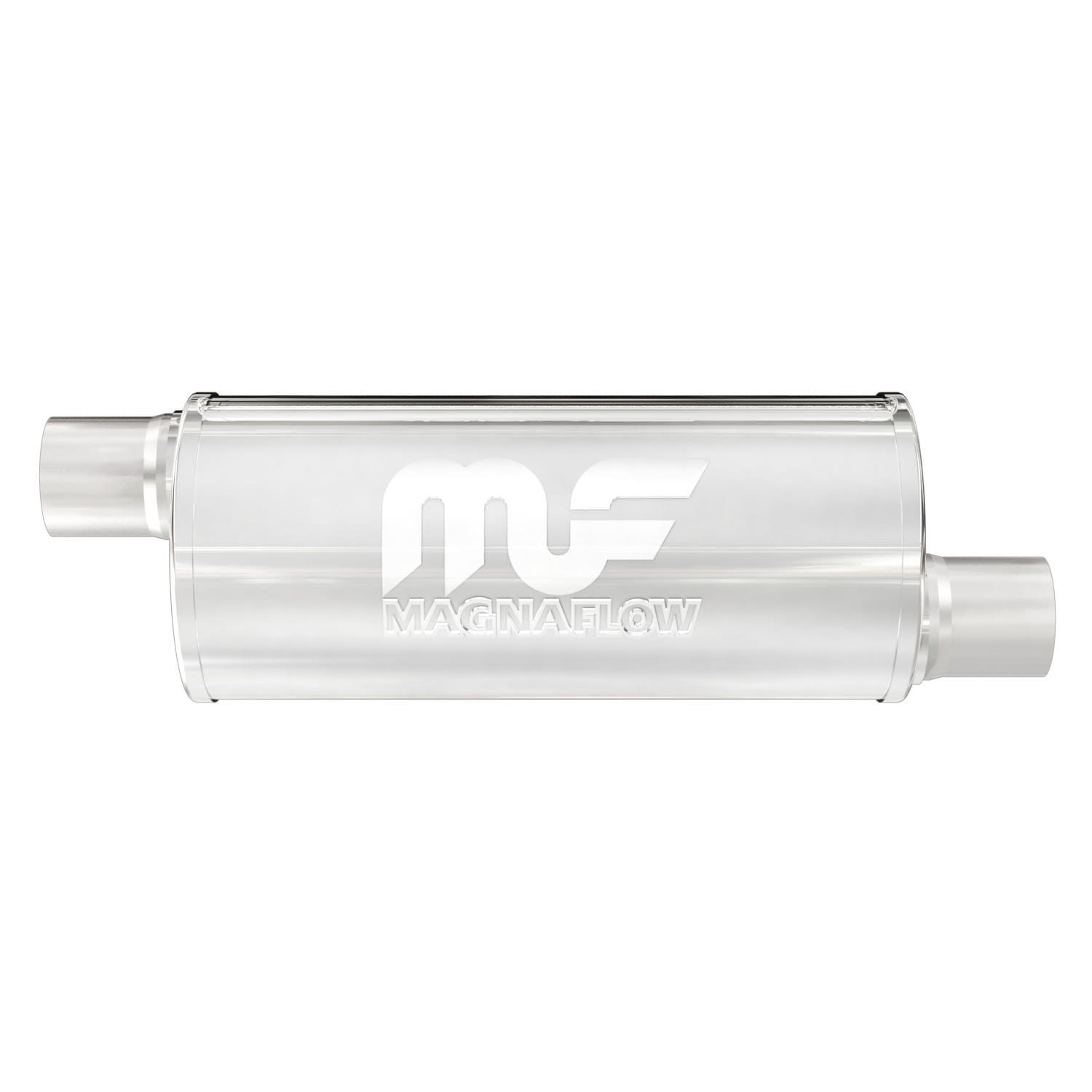 MagnaFlow 6" Round Offset/Offset Straight Through Performance Muffler