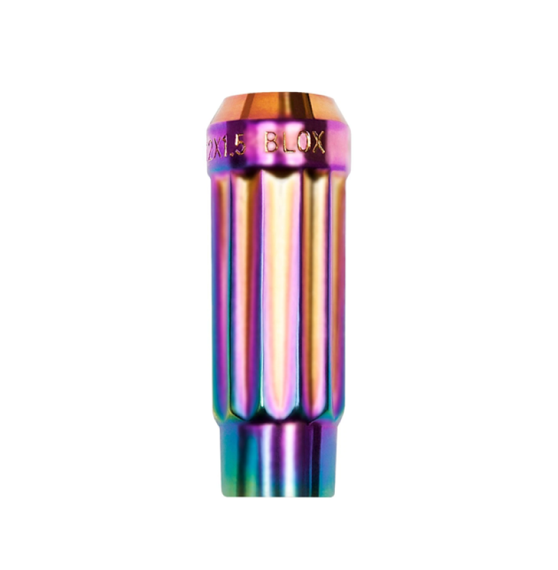 BLOX Racing 12-Sided P17 Tuner Lug Nut 12x1.25 - NEO Chrome Steel - Single Piece BXAC-00143-NEO