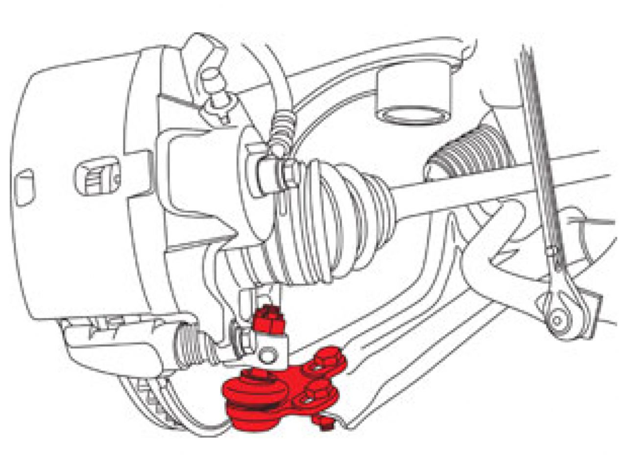 SPC Performance Replacement Lower Ball Joint