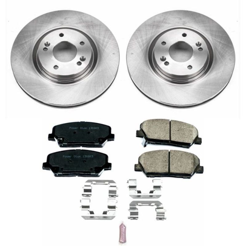 PowerStop PSB Autospecialty Kit Brakes, Rotors & Pads Brake Kits - OE main image