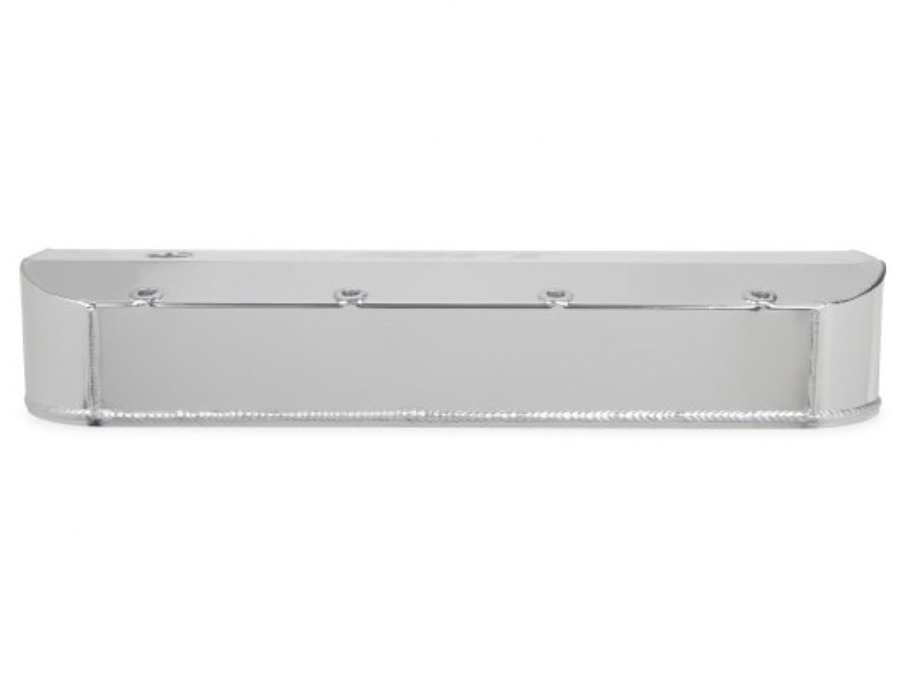 Quick Fuel QFT Big Block Chevy Silver Fabricated Aluminum Valve Cover, w/Hole