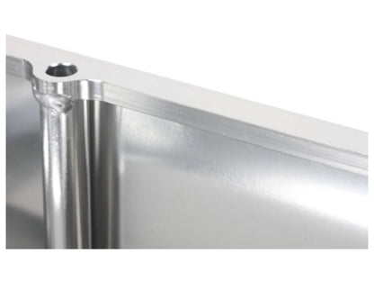 Quick Fuel QFT Big Block Chevy Silver Fabricated Aluminum Valve Cover, w/Hole