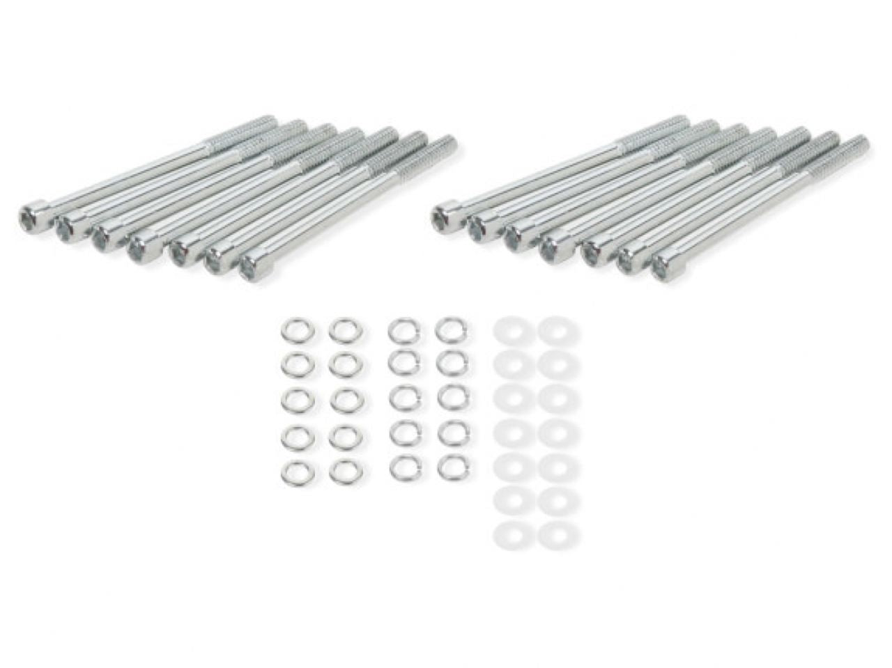 Quick Fuel QFT Big Block Chevy Silver Fabricated Aluminum Valve Cover, w/Hole