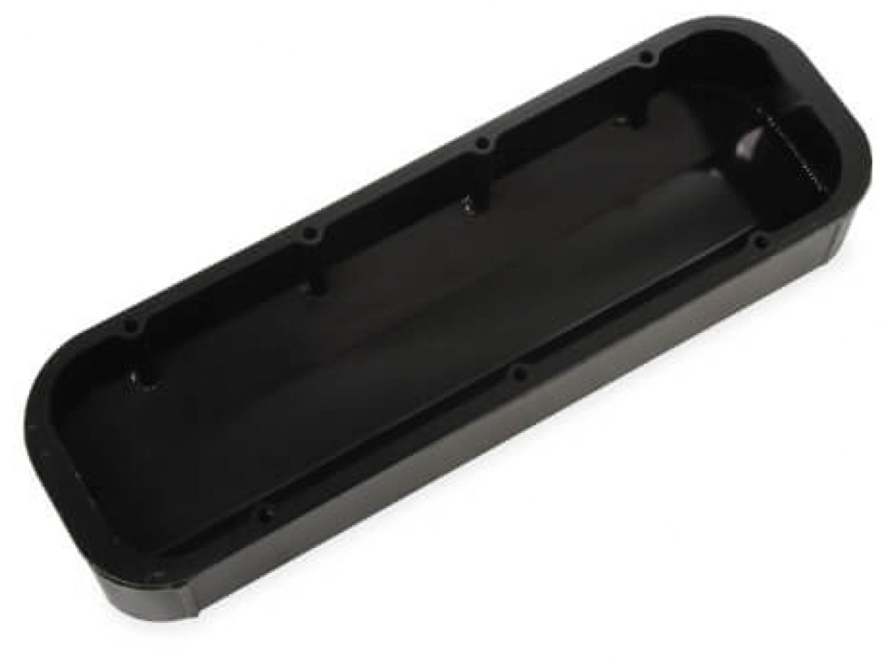 Quick Fuel QFT Big Block Chevy Black Fabricated Aluminum Valve Cover, w/O Hole