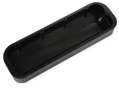 Quick Fuel QFT Big Block Chevy Black Fabricated Aluminum Valve Cover, w/O Hole
