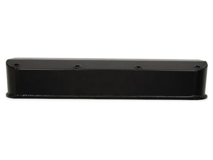 Quick Fuel QFT Big Block Chevy Black Fabricated Aluminum Valve Cover, w/O Hole