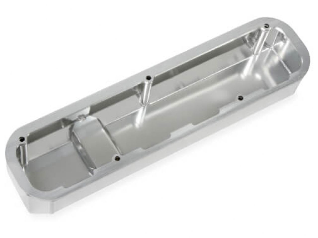 Quick Fuel QFT Fabricated Aluminum Valve Cover Silver Mopar SB 273-360