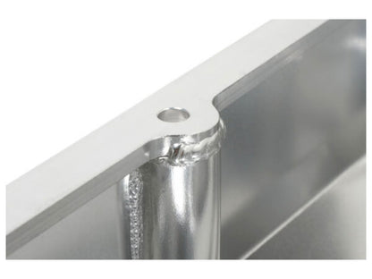 Quick Fuel QFT Fabricated Aluminum Valve Cover Silver Mopar SB 273-360