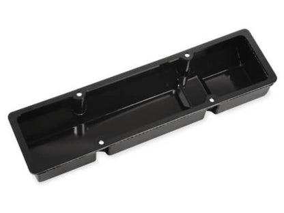 Quick Fuel QFT Fabricated Aluminum valve cover-Small Block SBC Finish w/Hole