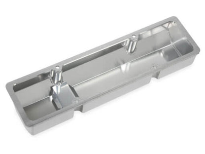 Quick Fuel QFT Fabricated Aluminum V/C SBC Silver Finish w/Hole