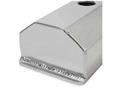 Quick Fuel QFT Fabricated Aluminum V/C SBC Silver Finish w/Hole