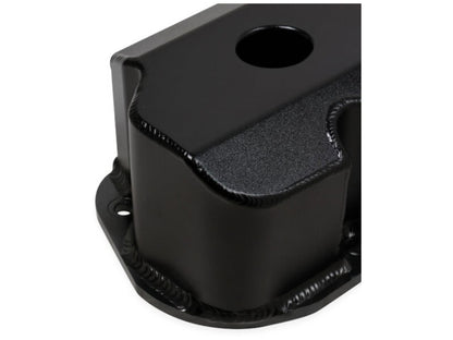 Quick Fuel QFT Fabricated Aluminum Valve Cover Black, Small Block Ford w/Hole