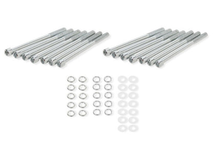 Quick Fuel QFT Fabricated Aluminum Valve Cover Silver Small Block Ford W/O Hole