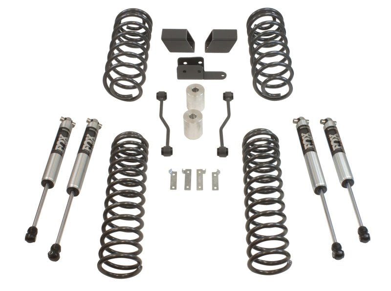 MaxTrac 18-19 Jeep Wrangler JL 3in/3in Coil Lift Kit w/FOX Shocks K949832F