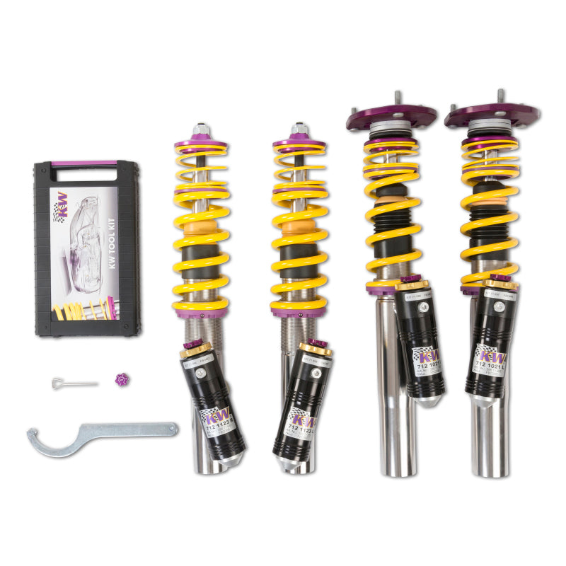 KW Porsche Cayman GT4 Clubsport Coilover Kit 3-Way 39771259