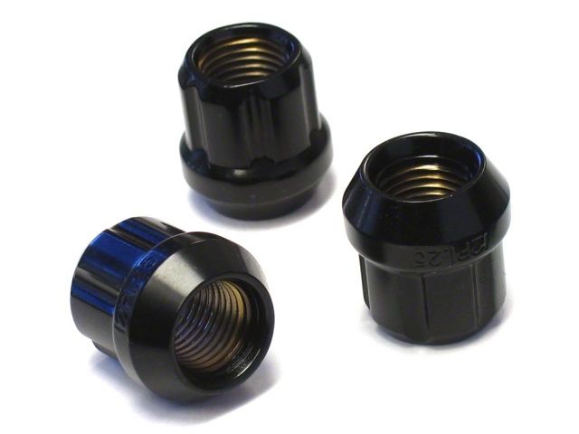 Muteki Open Ended Tuner Lightweight Lug Nuts 12x1.25mm BLACK 20pcs