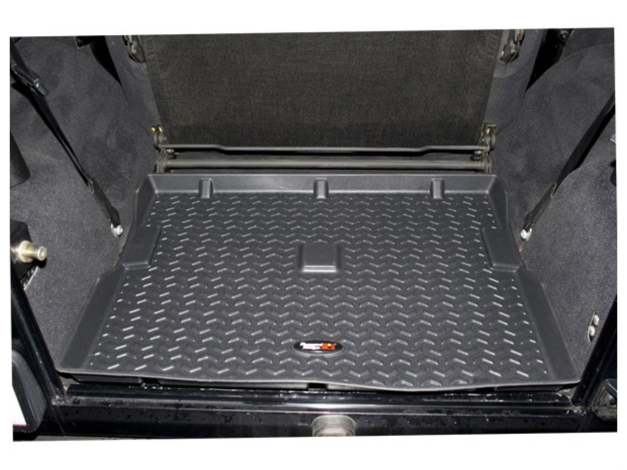 Rugged Ridge All Terrain Cargo Liner, Black; 76-06 Jeep CJ7/Wrangler YJ/TJ/LJ