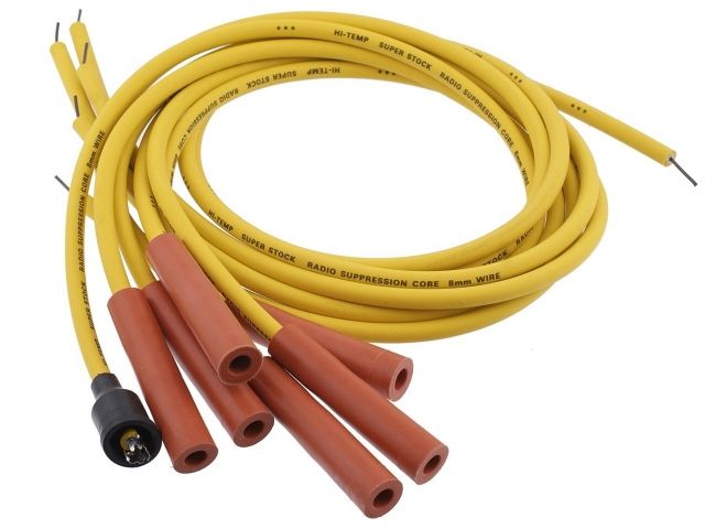 Accel Spark Plug Wires, Super Stock, RFI Suppression, 8mm