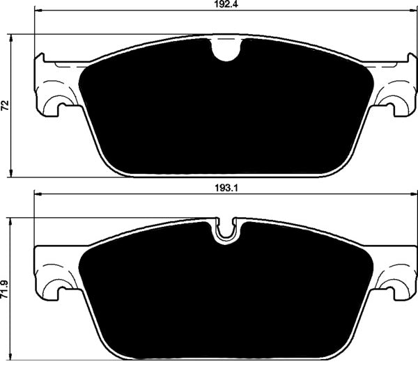 Porterfield Brake Pads for 2013 MERCEDES-BENZ ML63 AMG ARMORED