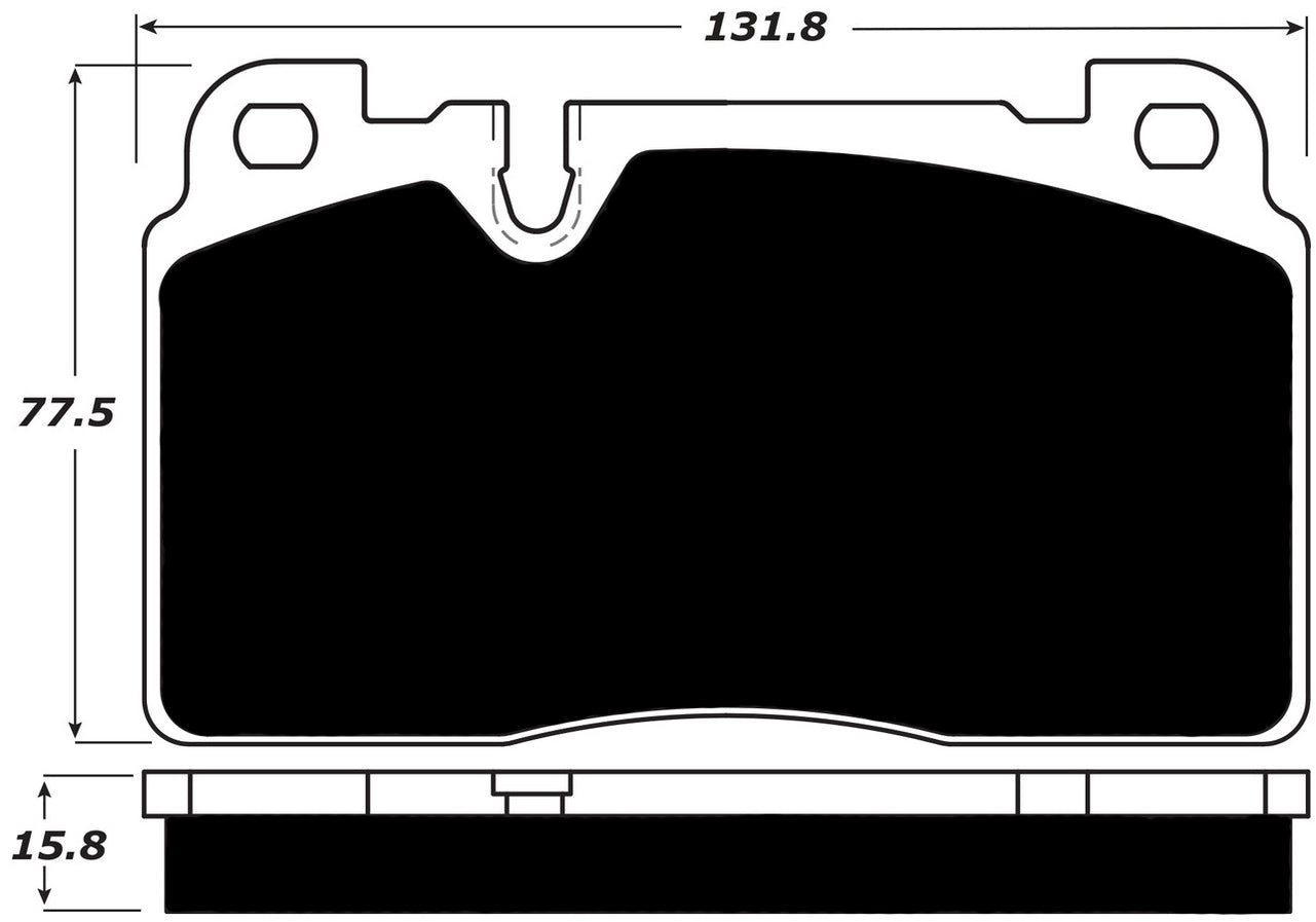 Porterfield Brake Pads for 2018 AUDI A6/A6 Quattro - 2.0T w/Brembo Calipers