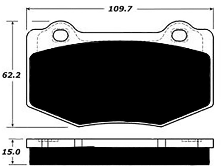 Porterfield Brake Pads for 2014 CHEVROLET CORVETTE STINGRAY BASE