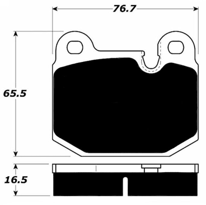 Porterfield Brake Pads for 1981 BMW 320i (Exc M Sport Brakes)