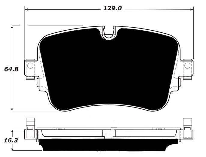 Porterfield Brake Pads for 2017 AUDI SQ7