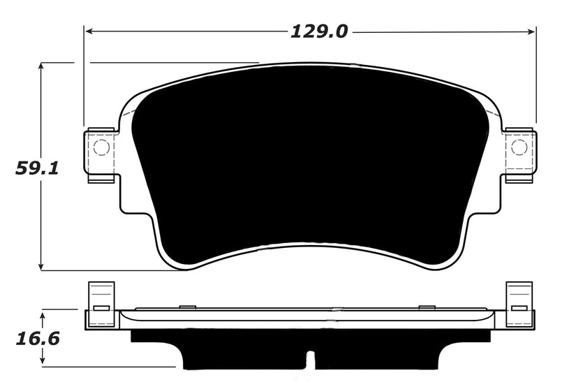 Porterfield Brake Pads for 2019 AUDI A5/A5 Quattro  - 338mm Front Disc (Exc Cabriolet)