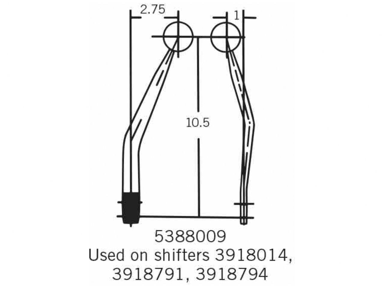 Hurst Shifters Replacement Competition Plus Stick Replacement Chrome Stick