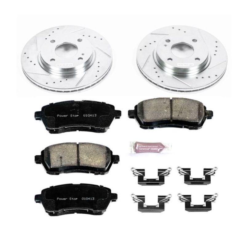 PowerStop PSB Z23 Evolution Kit Brakes, Rotors & Pads Brake Kits - Performance D&S main image