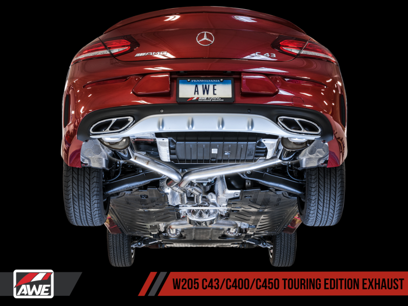 AWE Tuning Mercedes-Benz W205 C450 AMG / C400 Touring Edition Exhaust 3015-31012 Main Image