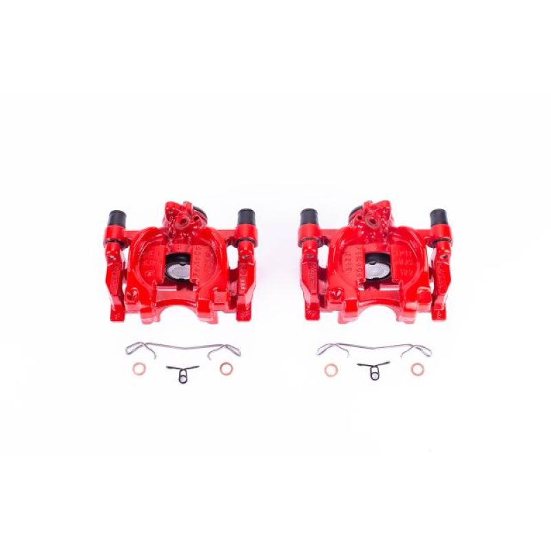 PowerStop PSB Red Calipers Brakes, Rotors & Pads Brake Calipers - Perf main image