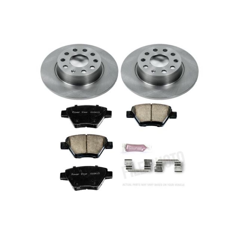 PowerStop PSB Autospecialty Kit Brakes, Rotors & Pads Brake Kits - OE main image