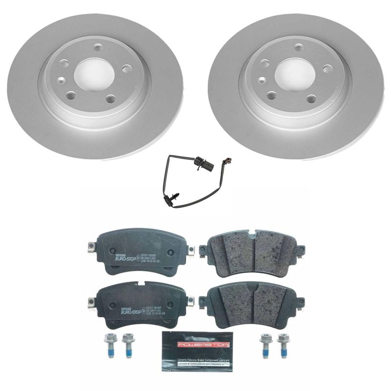 PowerStop PSB Euro-Stop Kit Brakes, Rotors & Pads Brake Kits - OE main image