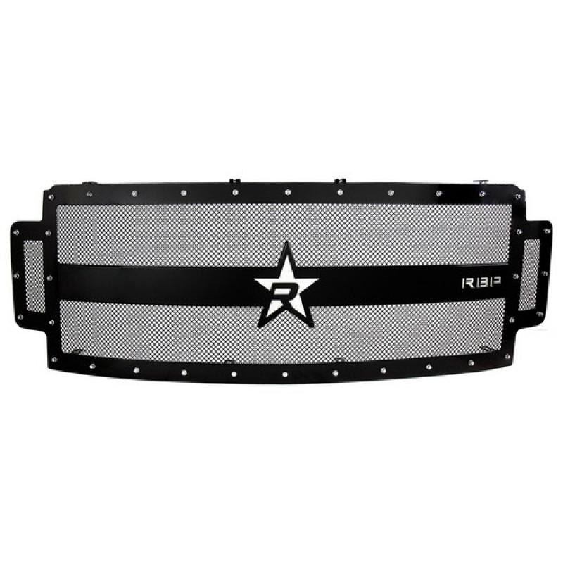 RBP RX-3 Series Studded Frame 1pc. Grille 17-18 Ford Super Duty F250/F350 w/o Front Camera - Black RBP-951565 Main Image