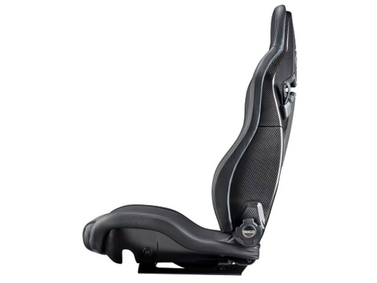 Sparco SPX Gloss Black Red Carbon Right Seat