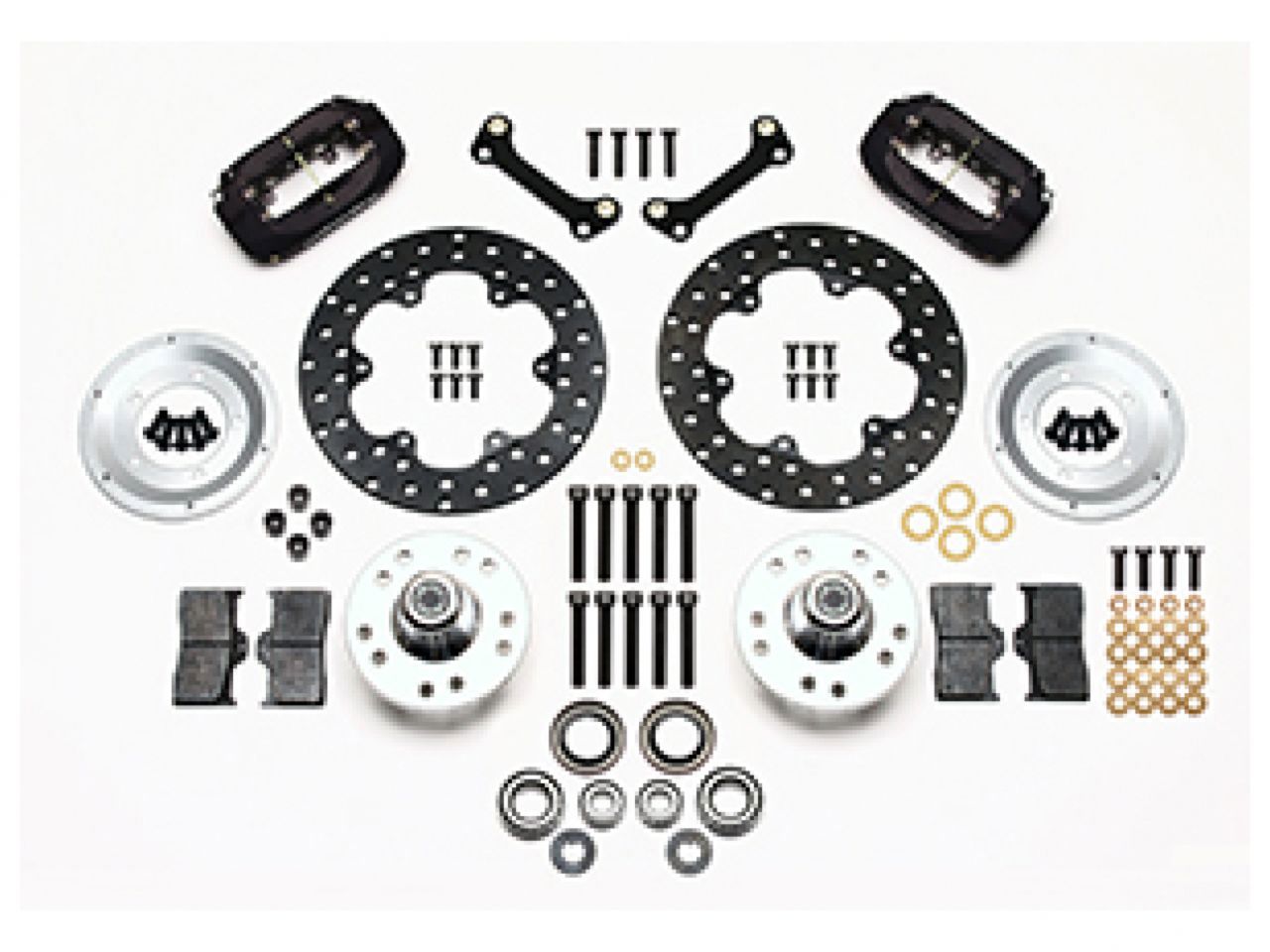 Wilwood FDL Front Drag Kit, Drilled Rotor, 82-92 Camaro/Firebird